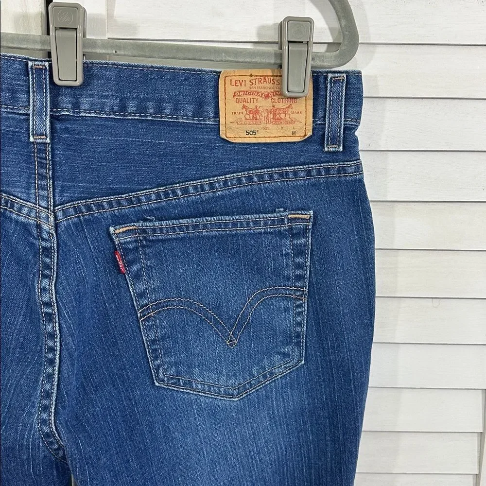 Levi’s 505 Straight Leg Jeans Size 12 - Picture 9 of 11